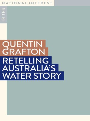 cover image of Retelling Australia's Water Story